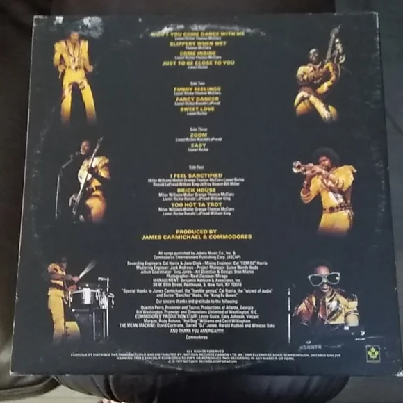 Commodores - Live Double LP - Picture 2 of 8